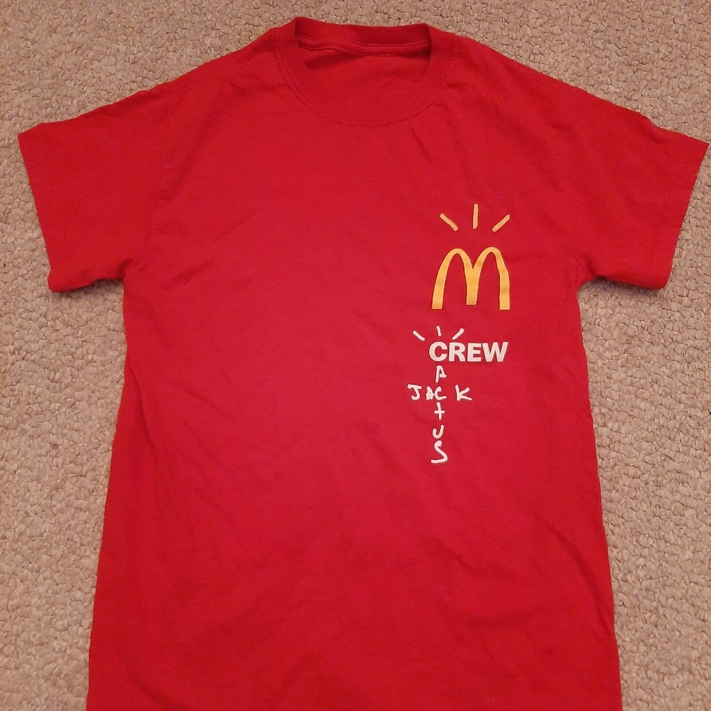 Travis Scott Catus Jack McDonalds Tee